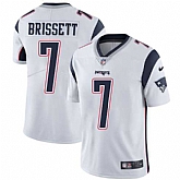 Nike New England Patriots #7 Jacoby Brissett White NFL Vapor Untouchable Limited Jersey,baseball caps,new era cap wholesale,wholesale hats